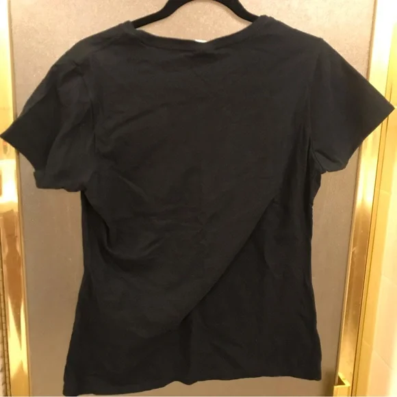 “We Are All Dreamers” Black Short Sleeve Top Size Medium✨ - Picture 4 of 5